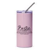 Bestie Tumbler, Friendship Gift, Best Friend Ever, Unique Gift for Bestie, Personalized Tumbler, Custom Bestie Tumbler - Tawshia